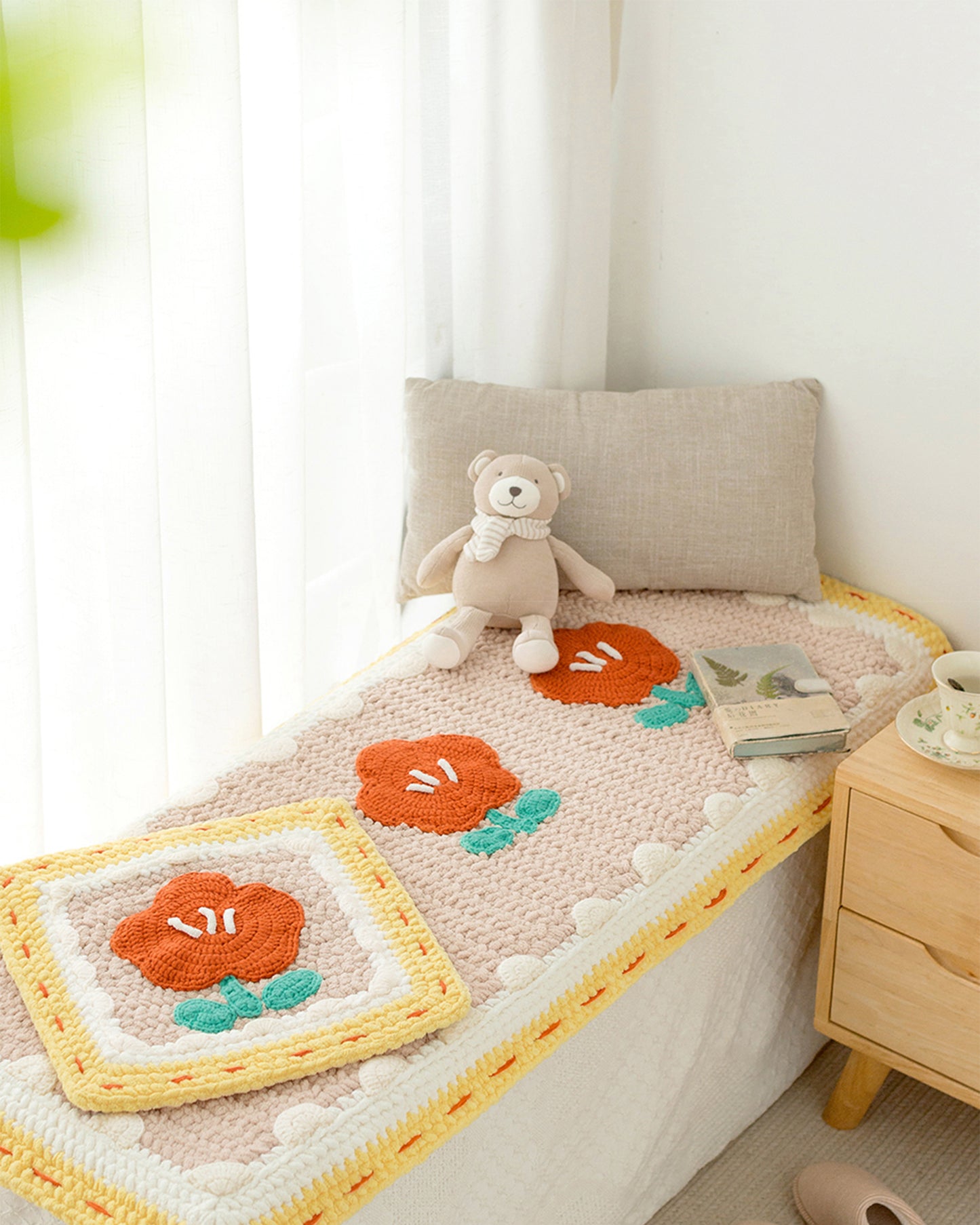 Sweet Blossom Crochet Yarn Kit