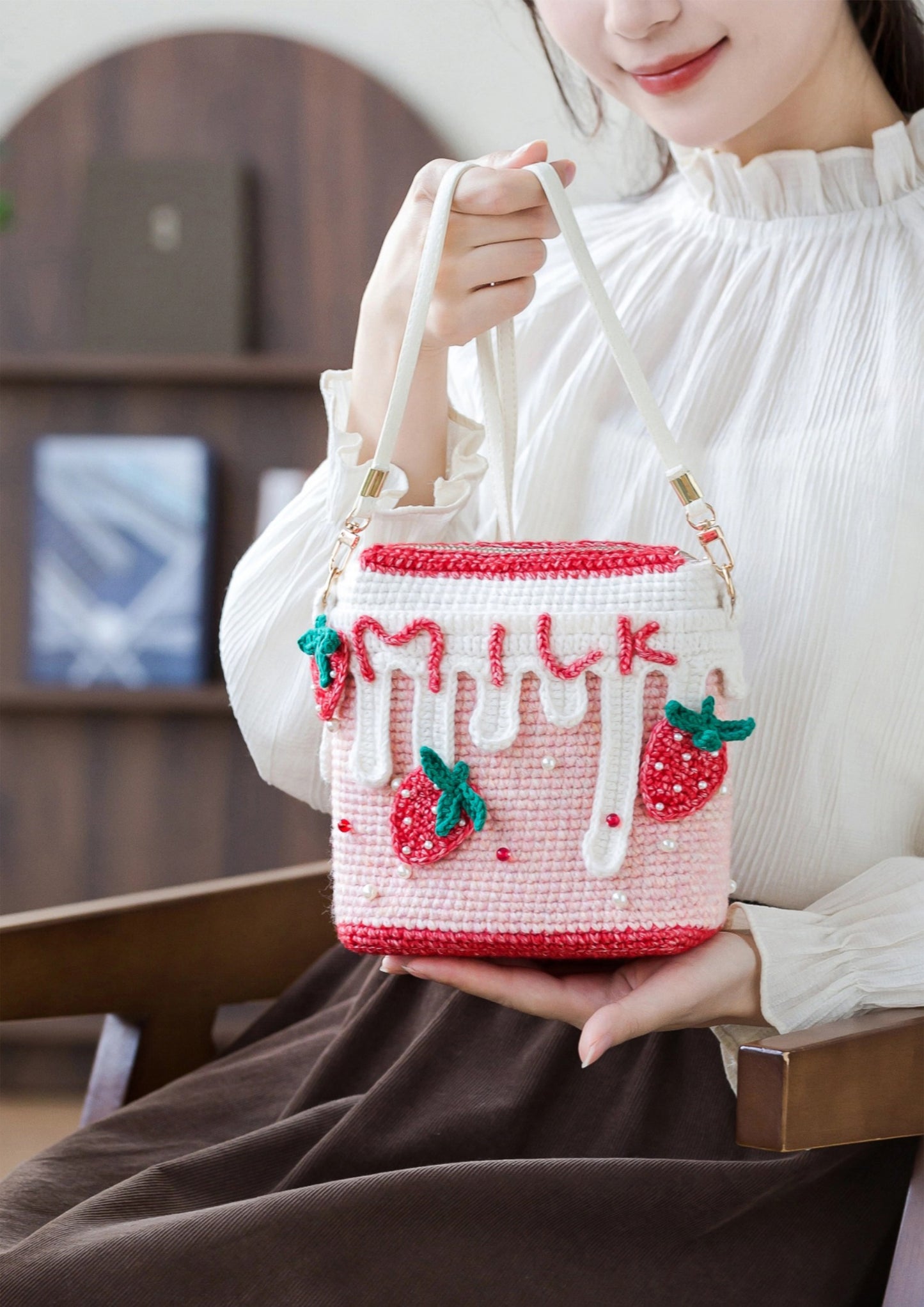 Milk Box Bag Crochet Yarn Kit