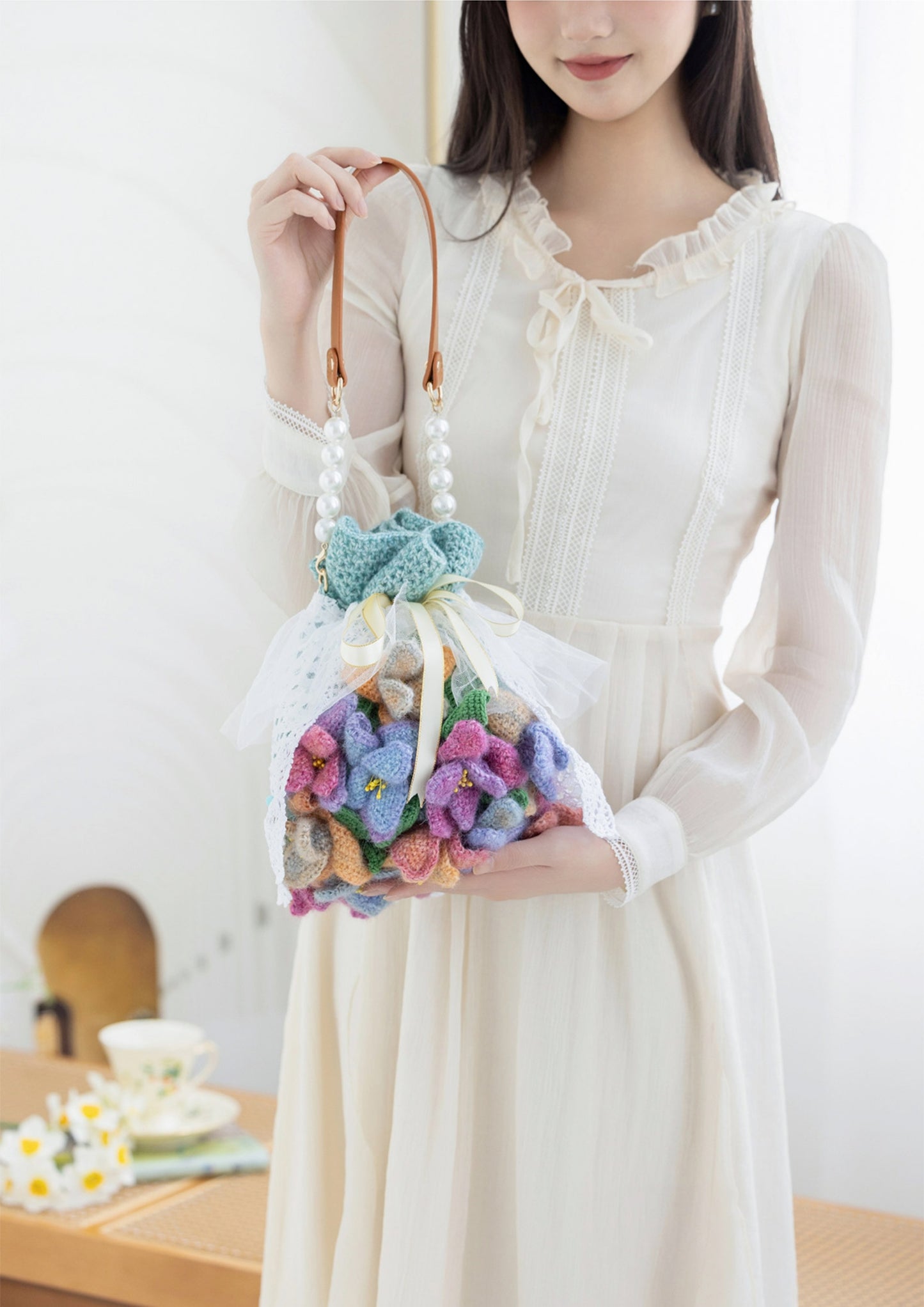 Anne's Bouquet Crochet Yarn Kit