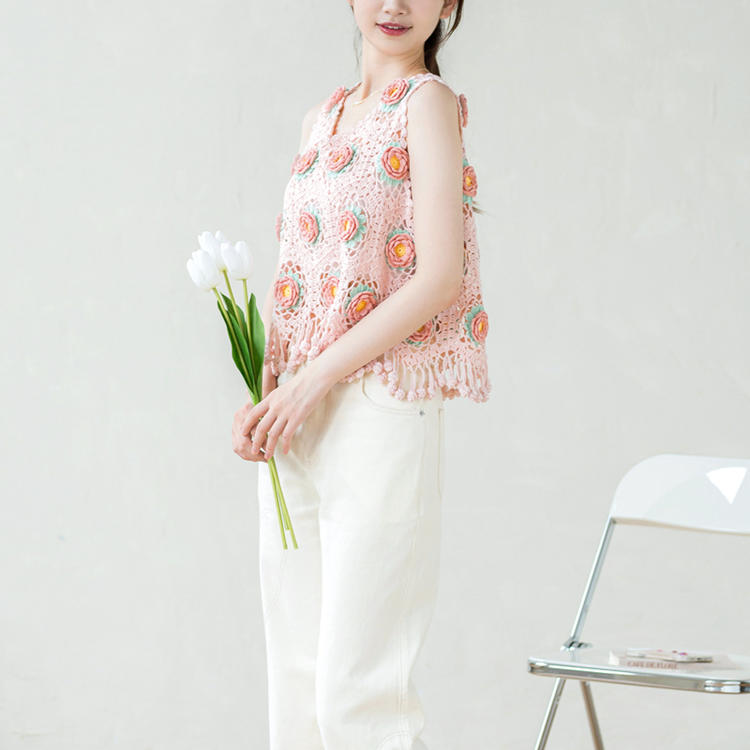 Mid-month Flower Top Crochet Pattern