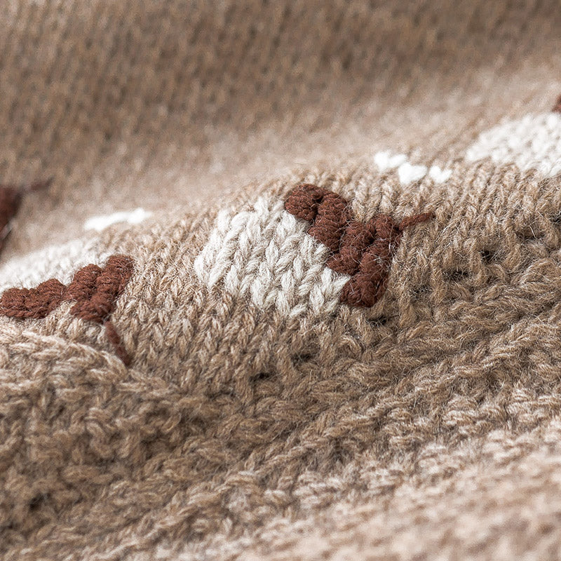 Acorn Vest Knit Pattern