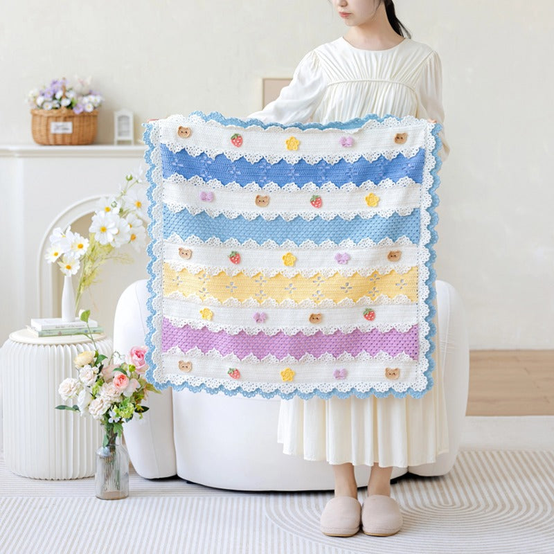 Minimalist Blanket Crochet Yarn Kit