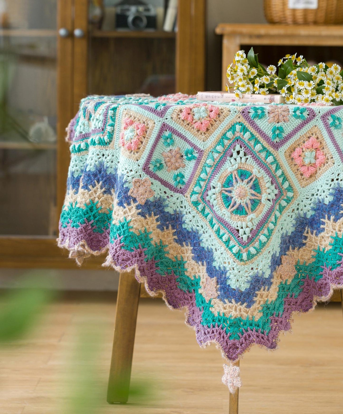 Starry Forest Blanket Crochet Yarn Kit