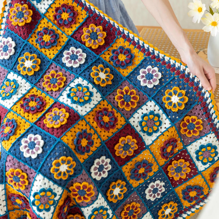 Wintersweet Blanket Crochet Yarn Kit