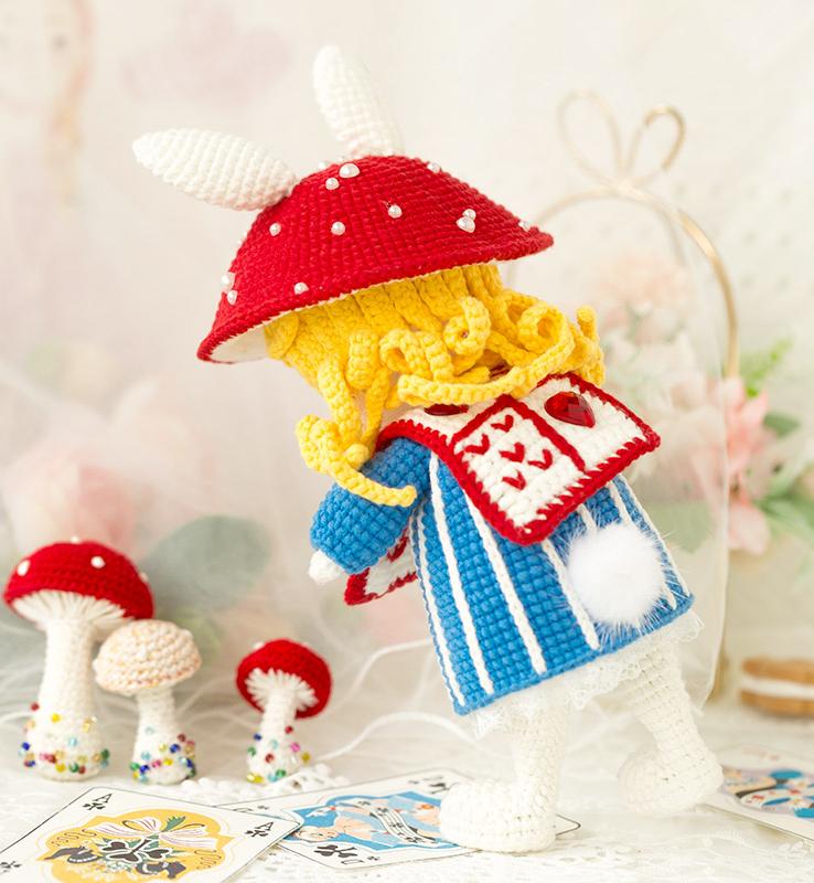 Alice's Curious Bunny Doll Crochet Pattern