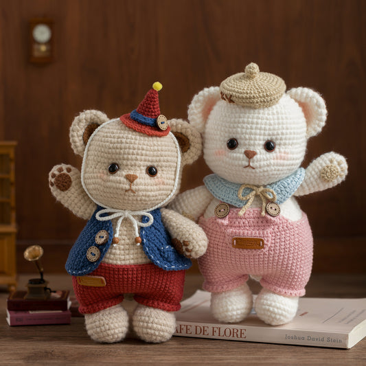 Bear Doll Crochet Yarn Kit | Susan's Family