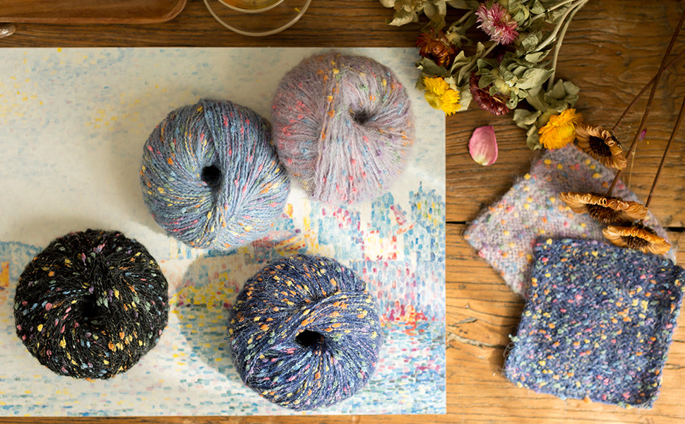 Pointillismus-Impression