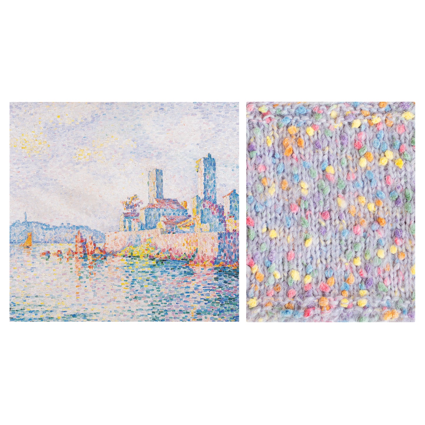Pointillismus-Impression