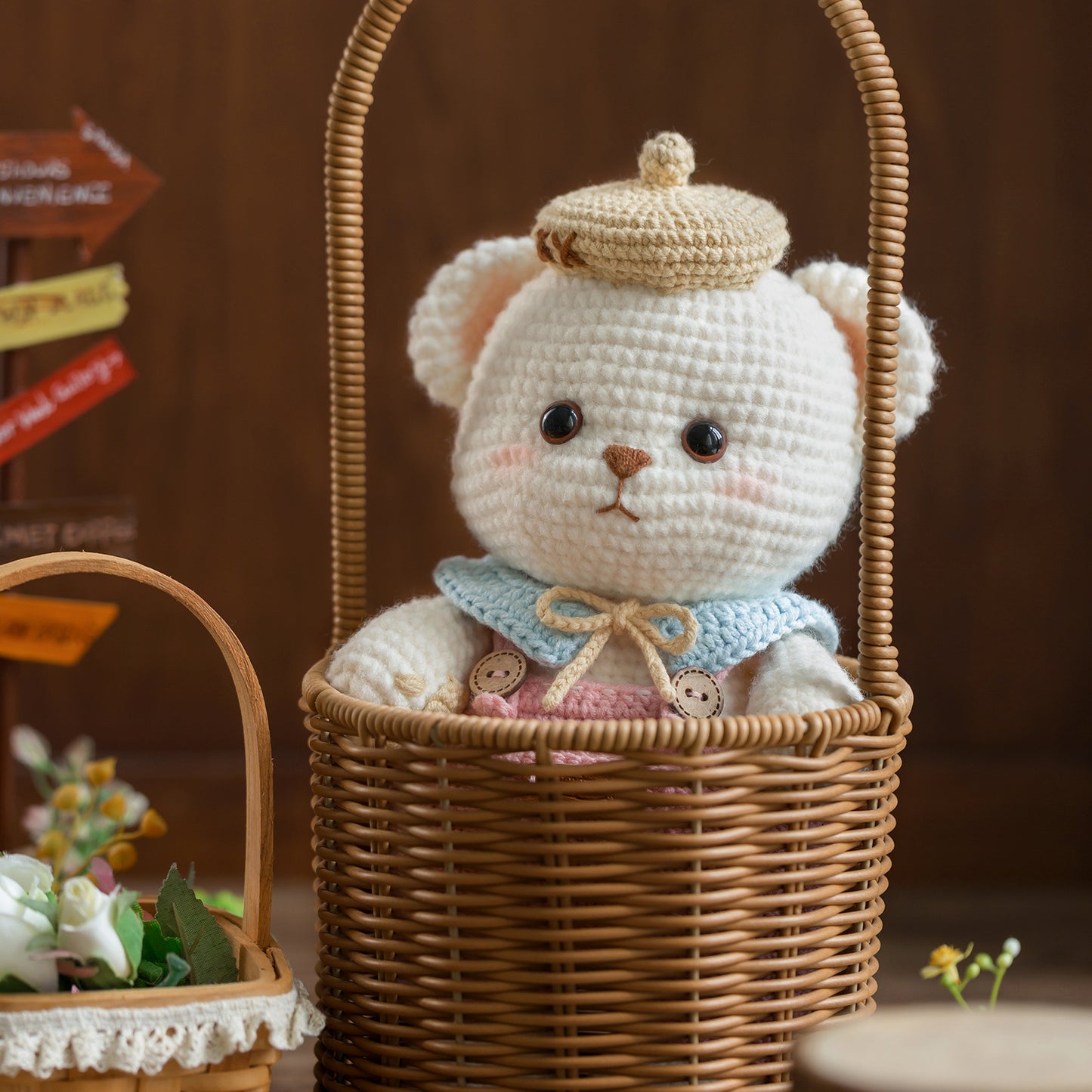 Bear Doll Crochet Yarn Kit | Susan's Family