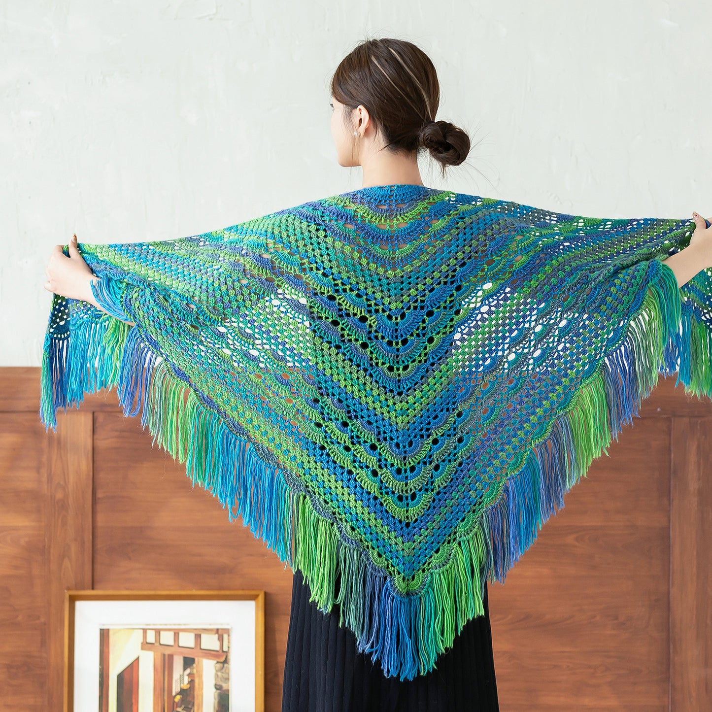 Calliope Shawl Crochet Yarn Kit