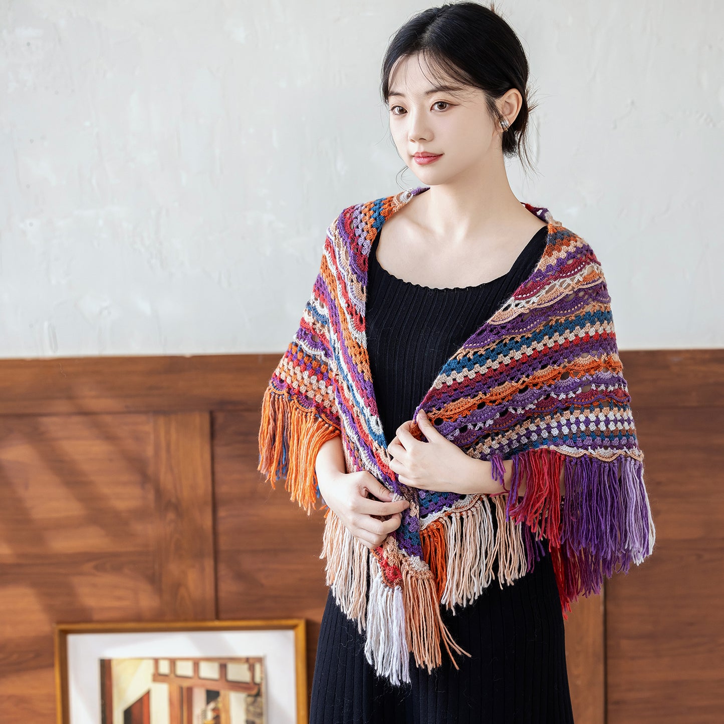 Calliope Shawl Crochet Yarn Kit