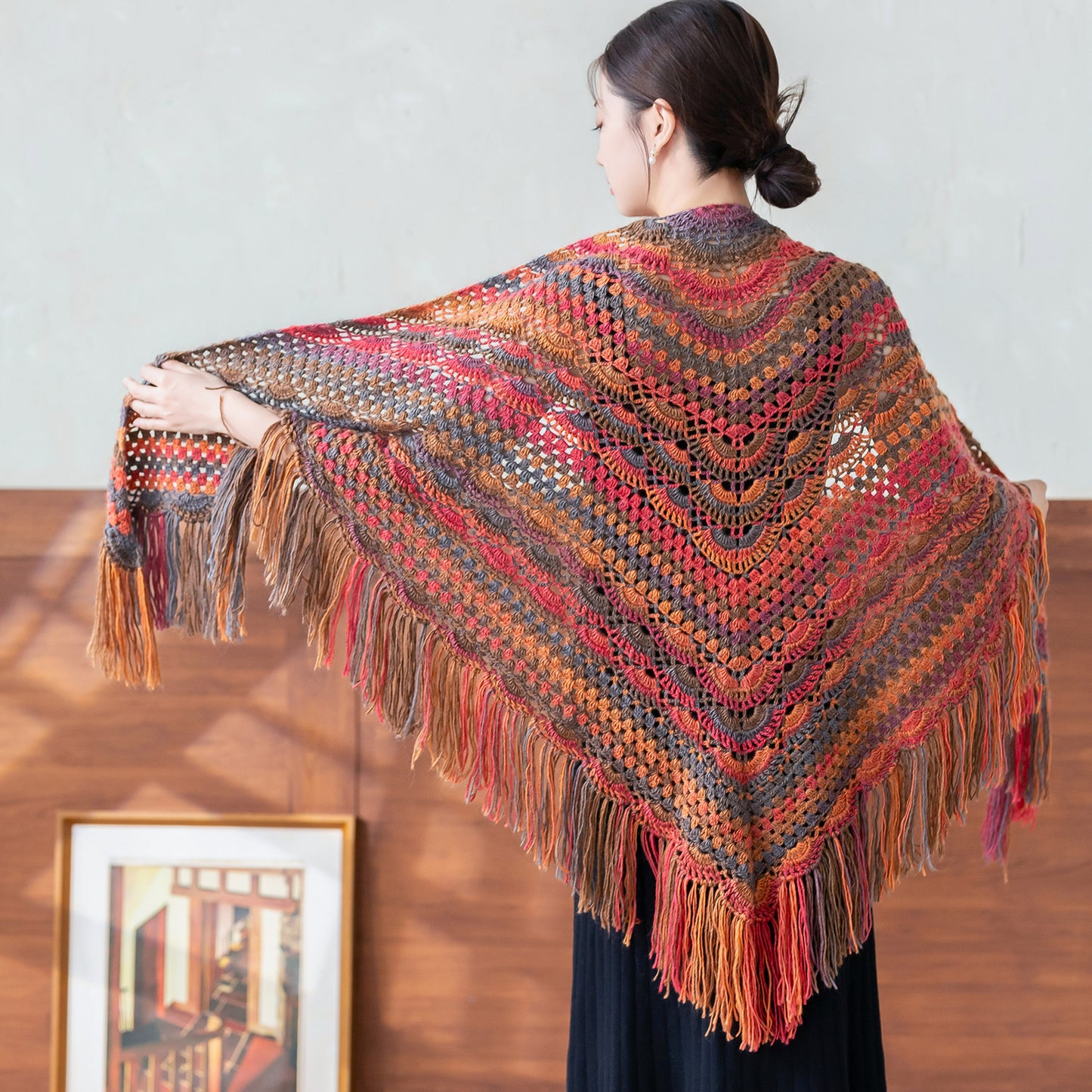 Calliope Shawl Crochet Yarn Kit