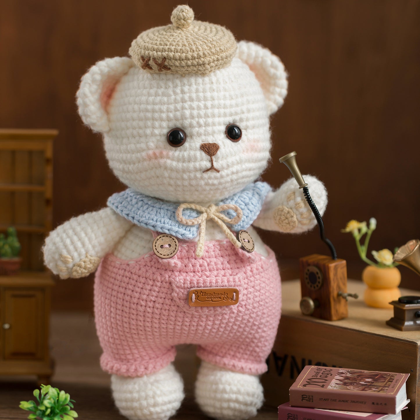 Bear Doll Crochet Yarn Kit | Susan's Family