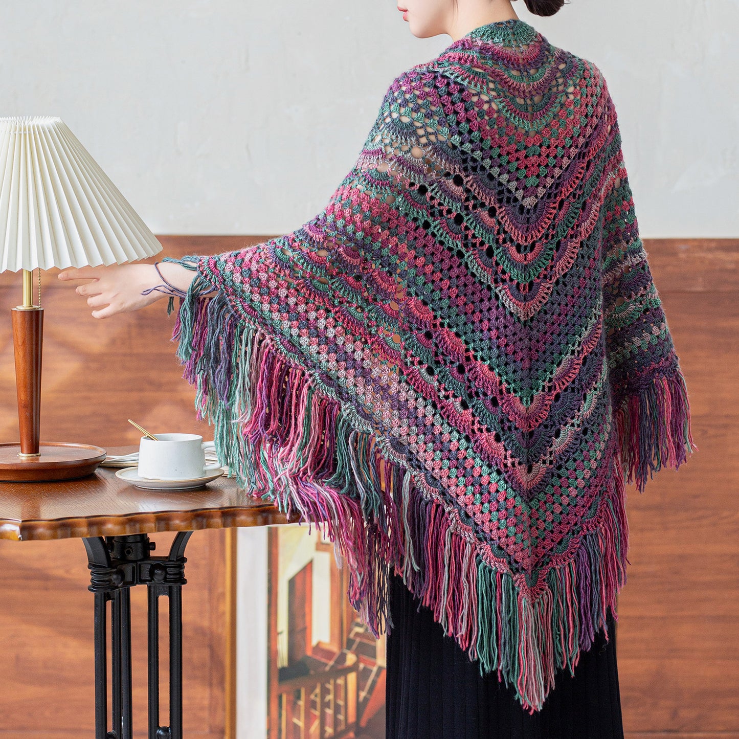 Calliope Shawl Crochet Yarn Kit