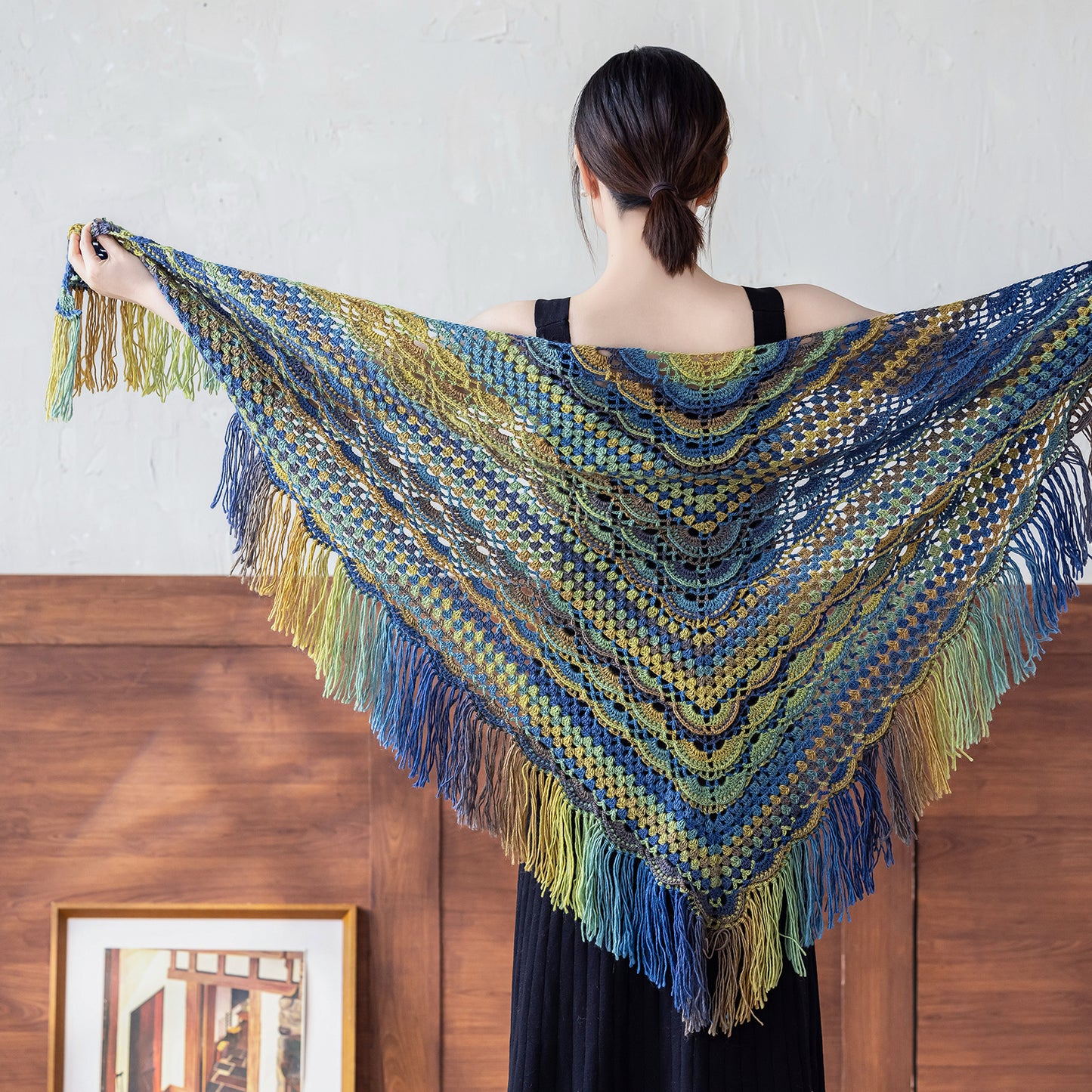 Calliope Shawl Crochet Yarn Kit