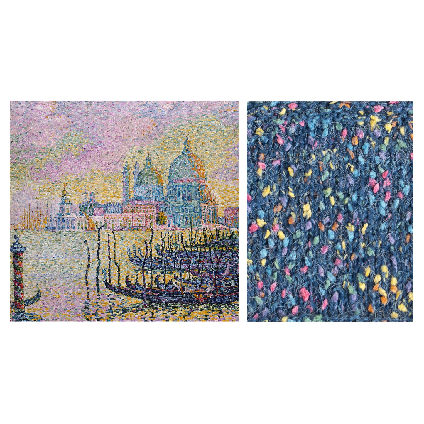 Pointillismus-Impression