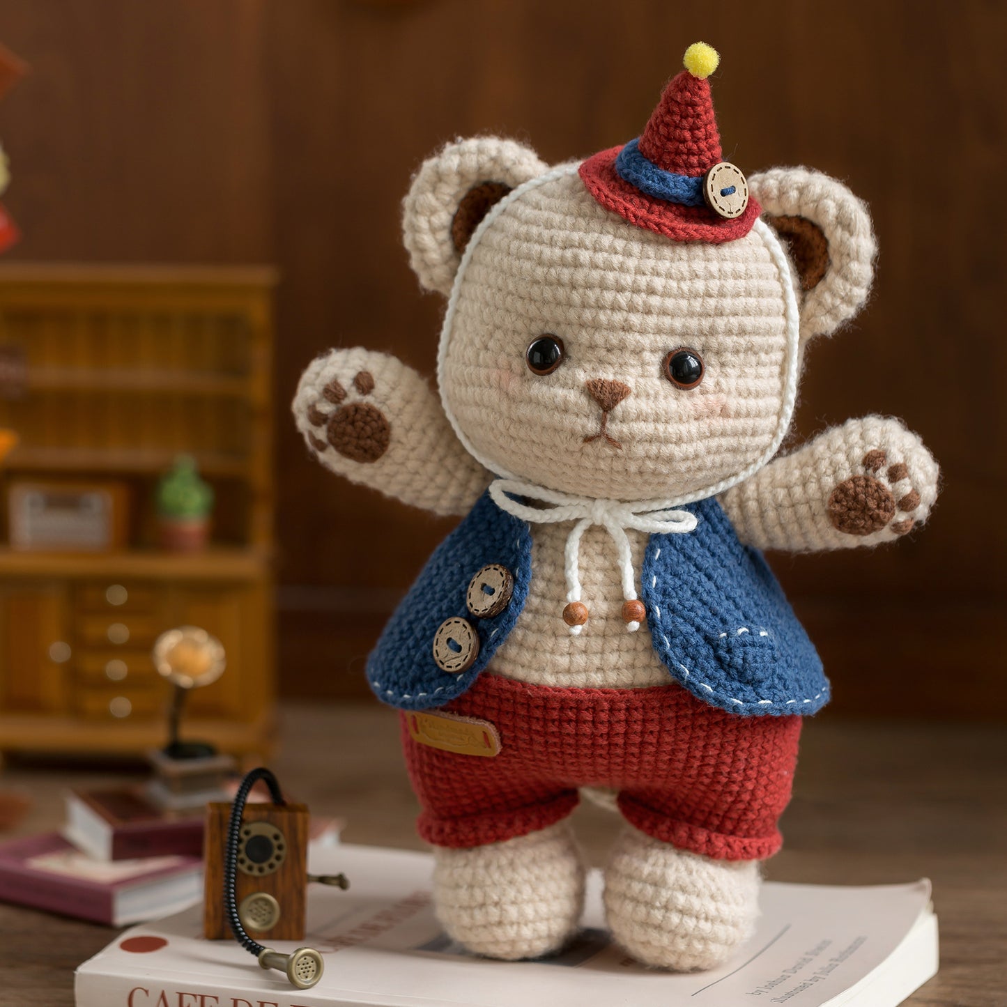 Bear Doll Crochet Yarn Kit | Susan's Family