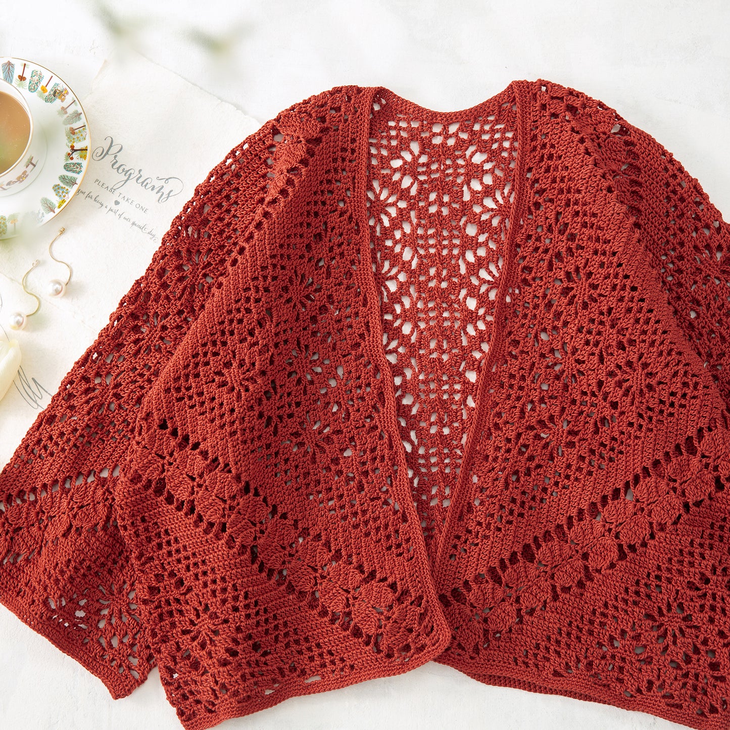 Ziqi Cardigan Crochet Yarn Kit | Susan's Family