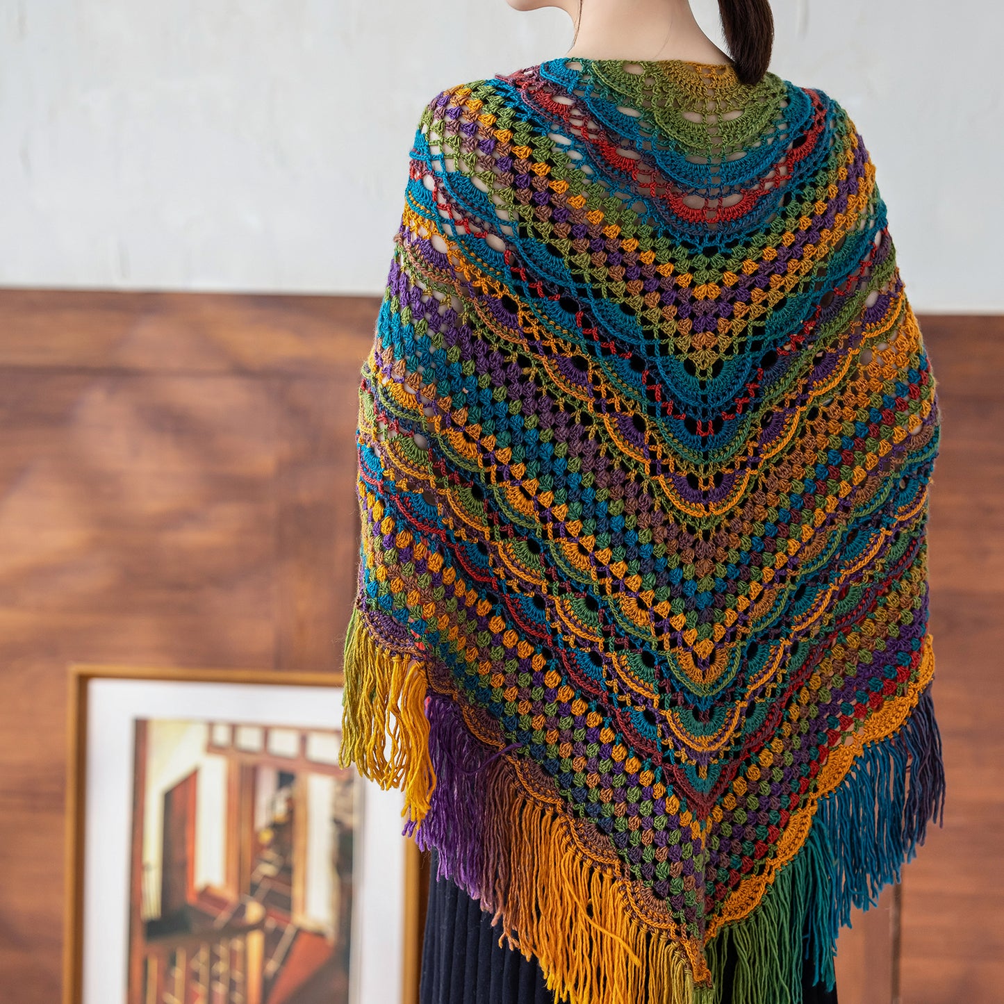 Calliope Shawl Crochet Yarn Kit