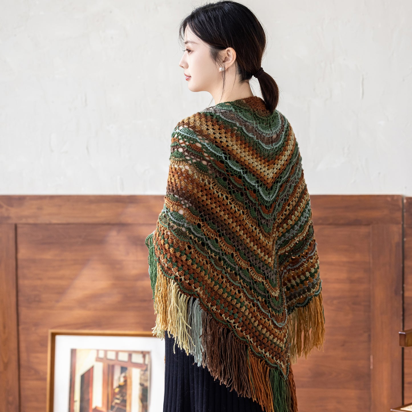 Calliope Shawl Crochet Yarn Kit