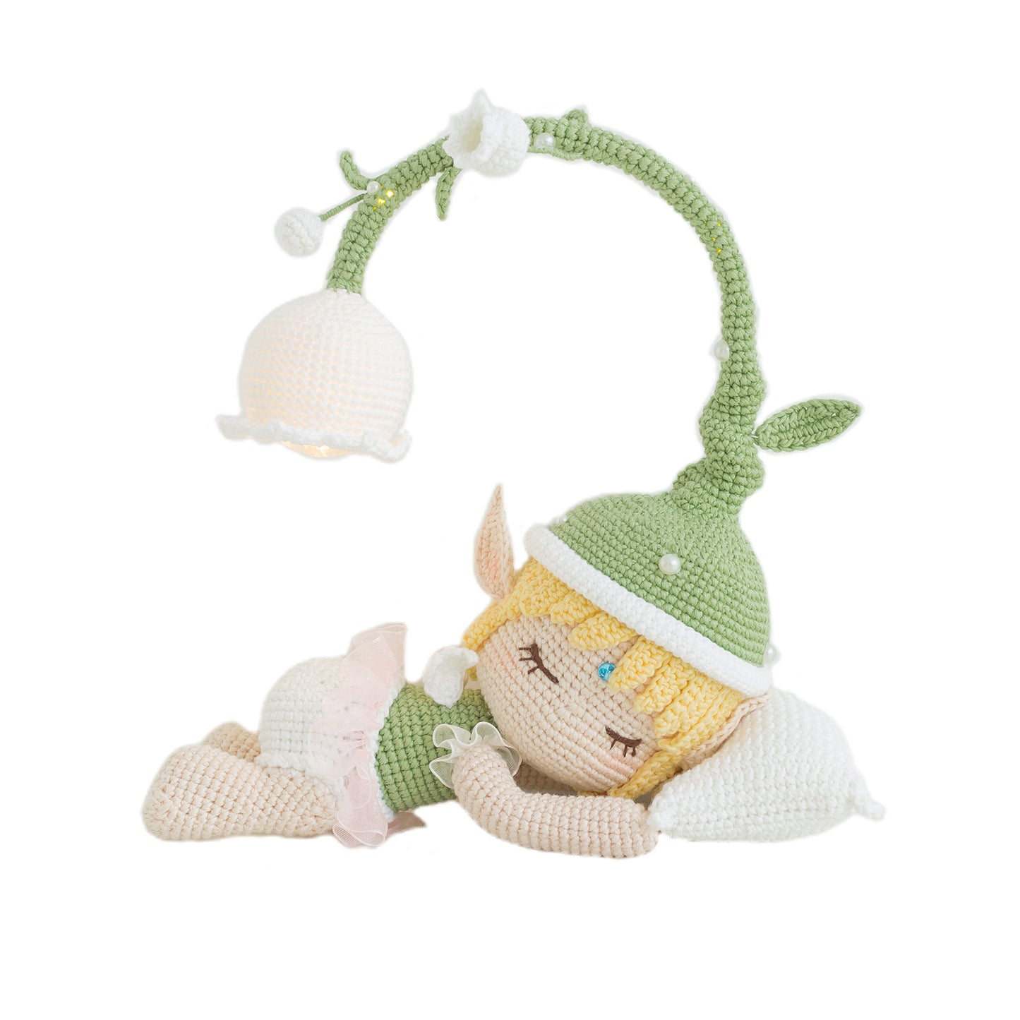 Flower Fairy Night Lamp Crochet Yarn Kit | Susan's Family