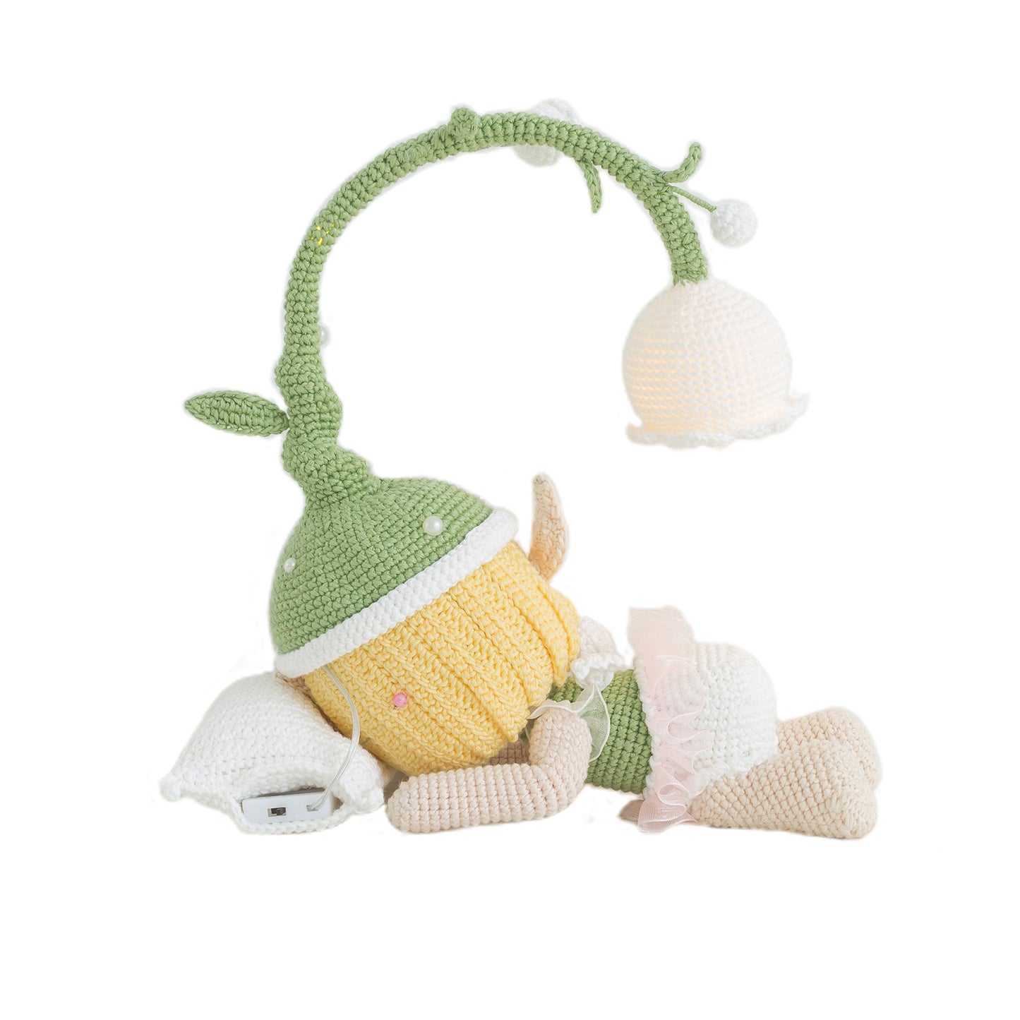 Flower Fairy Night Lamp Crochet Yarn Kit | Susan's Family