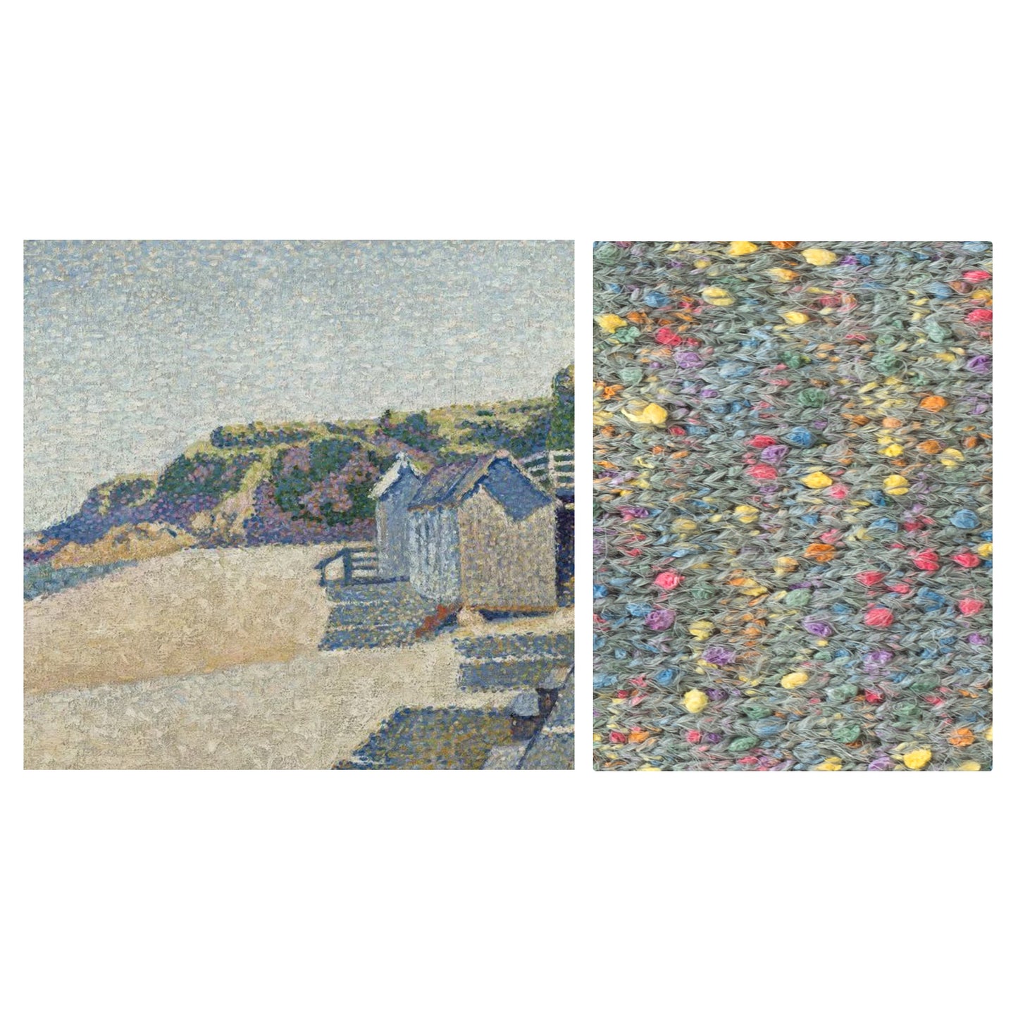 Pointillismus-Impression