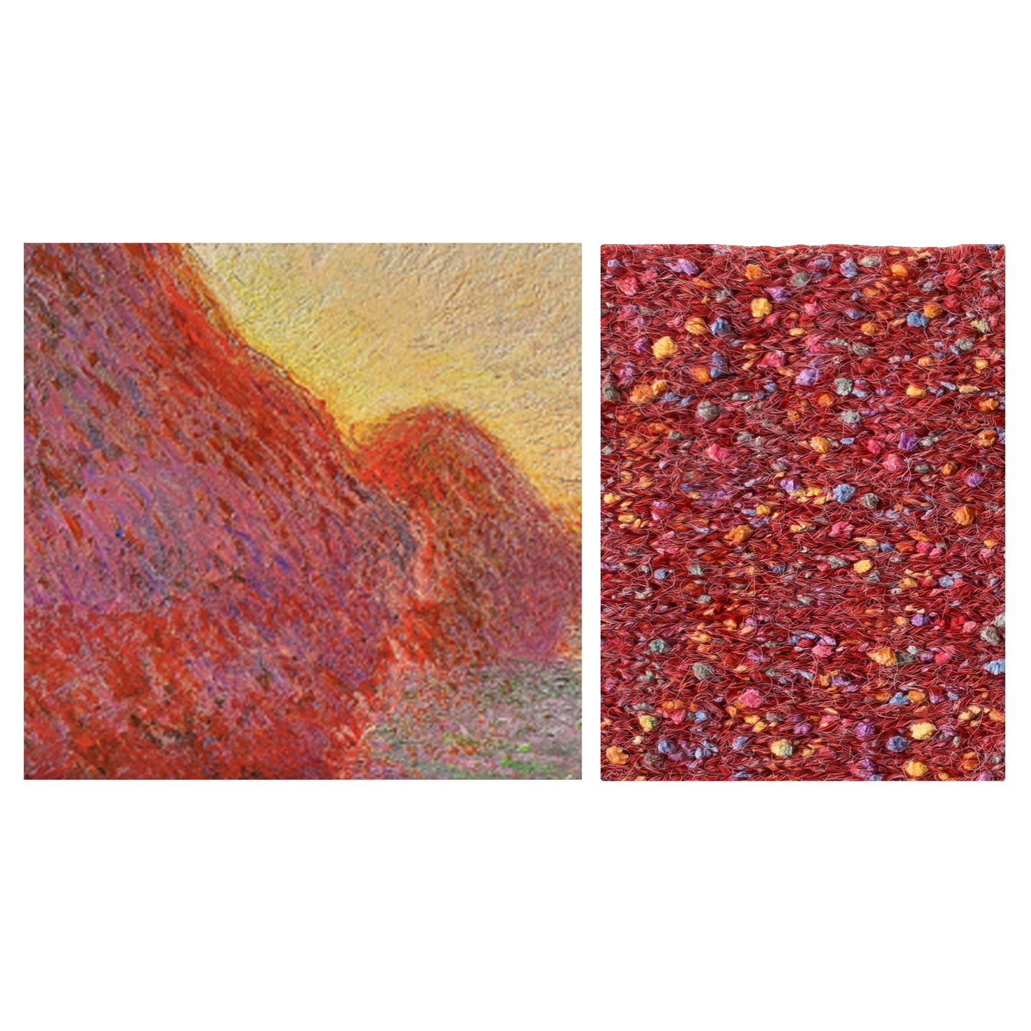 Pointillismus-Impression