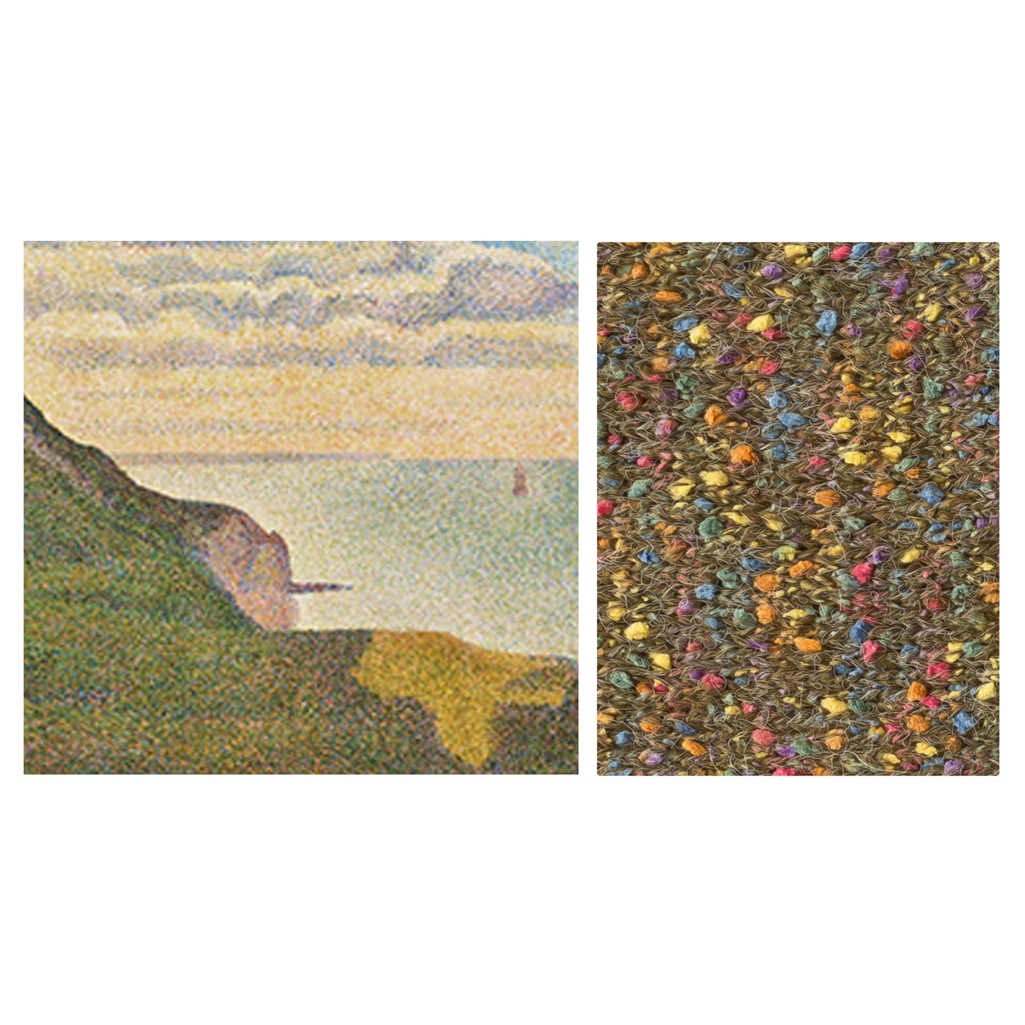 Pointillismus-Impression