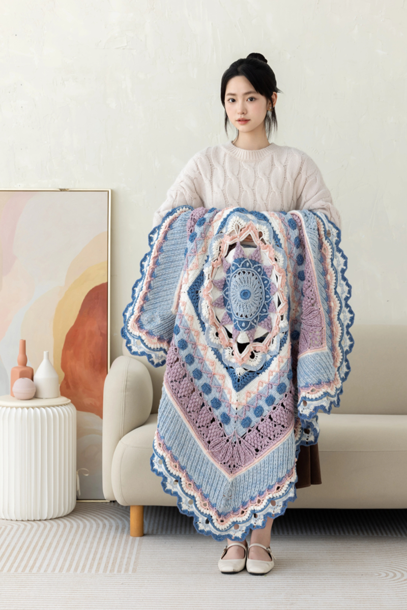 Maison Joy Blanket Crochet Pattern