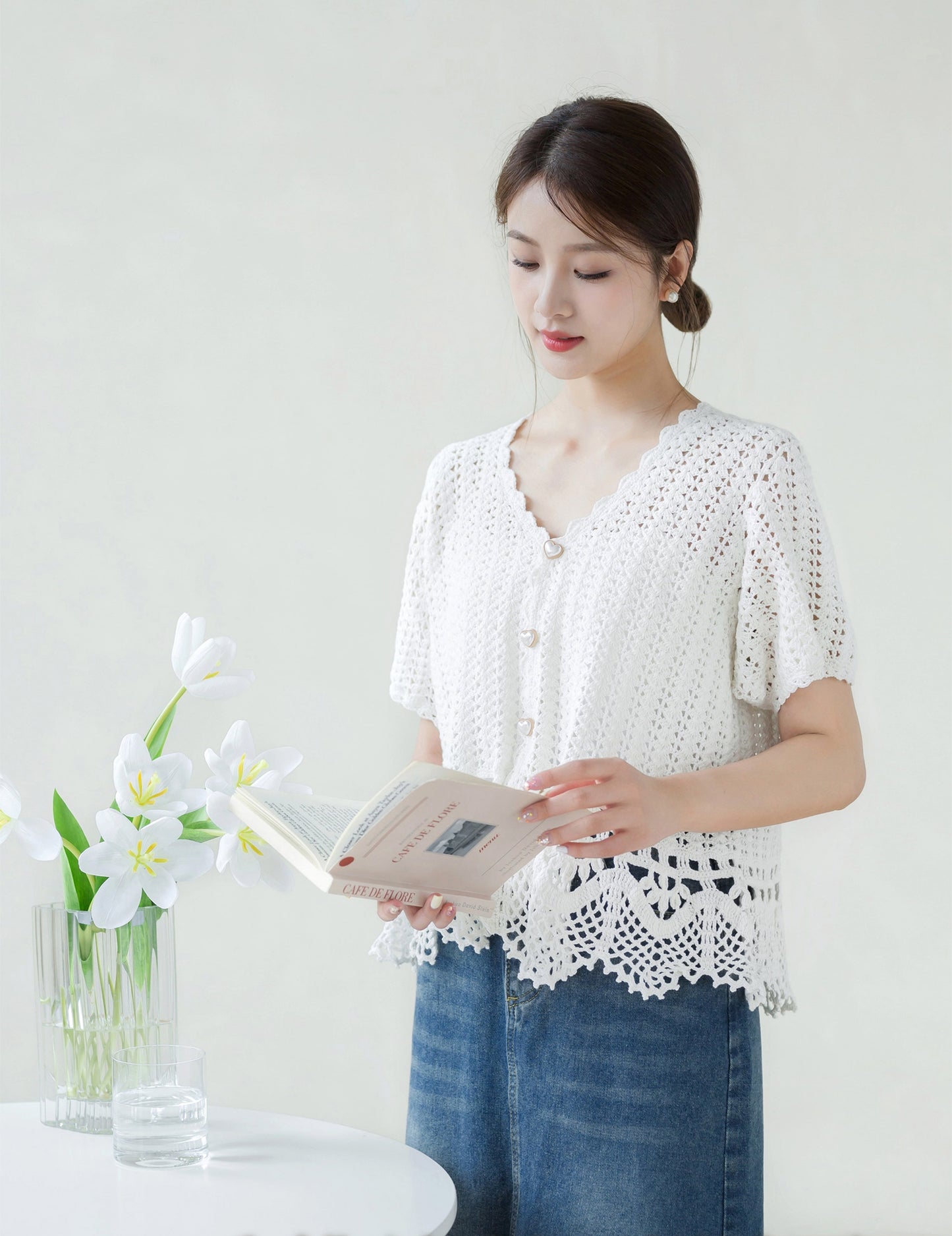 Crystal Peach Blossom Crochet Pattern