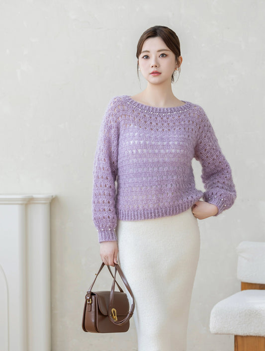 Evening Gleam Crochet Yarn Kit