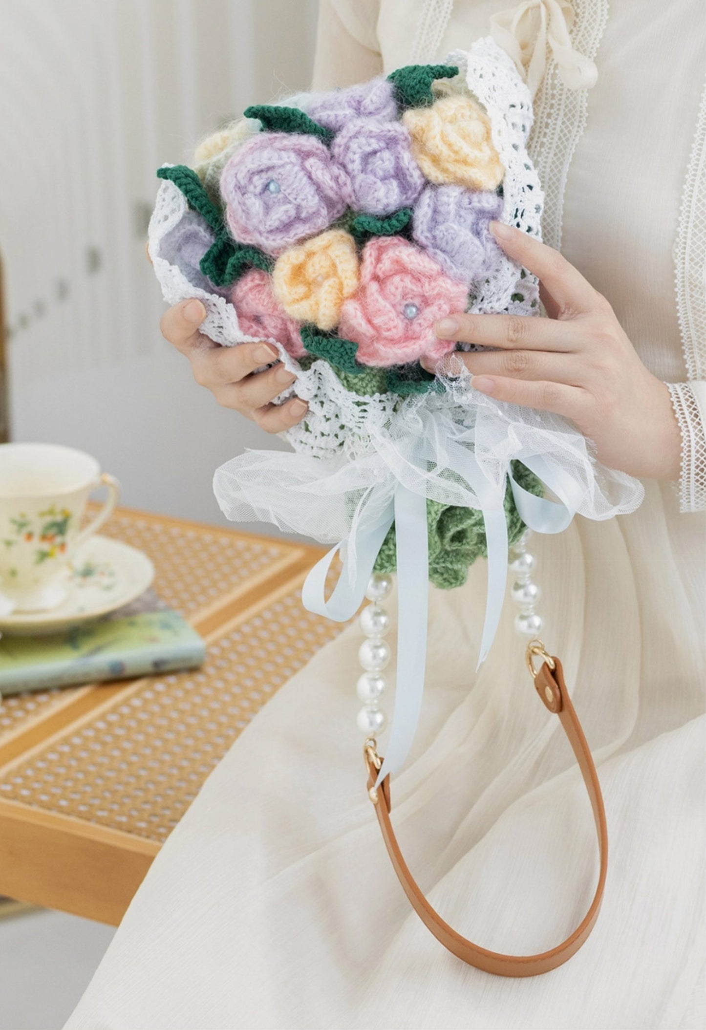 Anne's Bouquet Crochet Yarn Kit