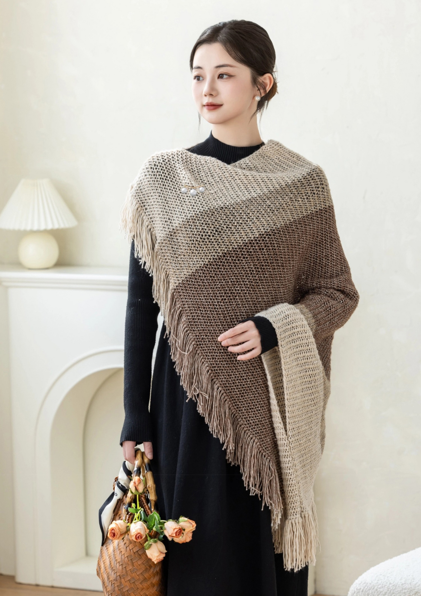 Monsoon Multi-Use Shawl Knit Digital Pattern