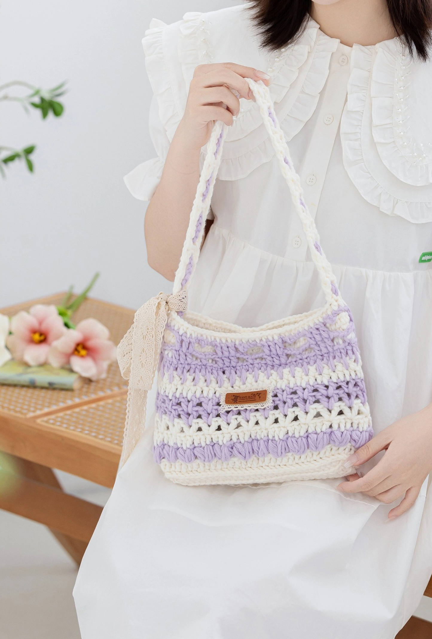 Heartbeat Lace Bag Crochet Pattern