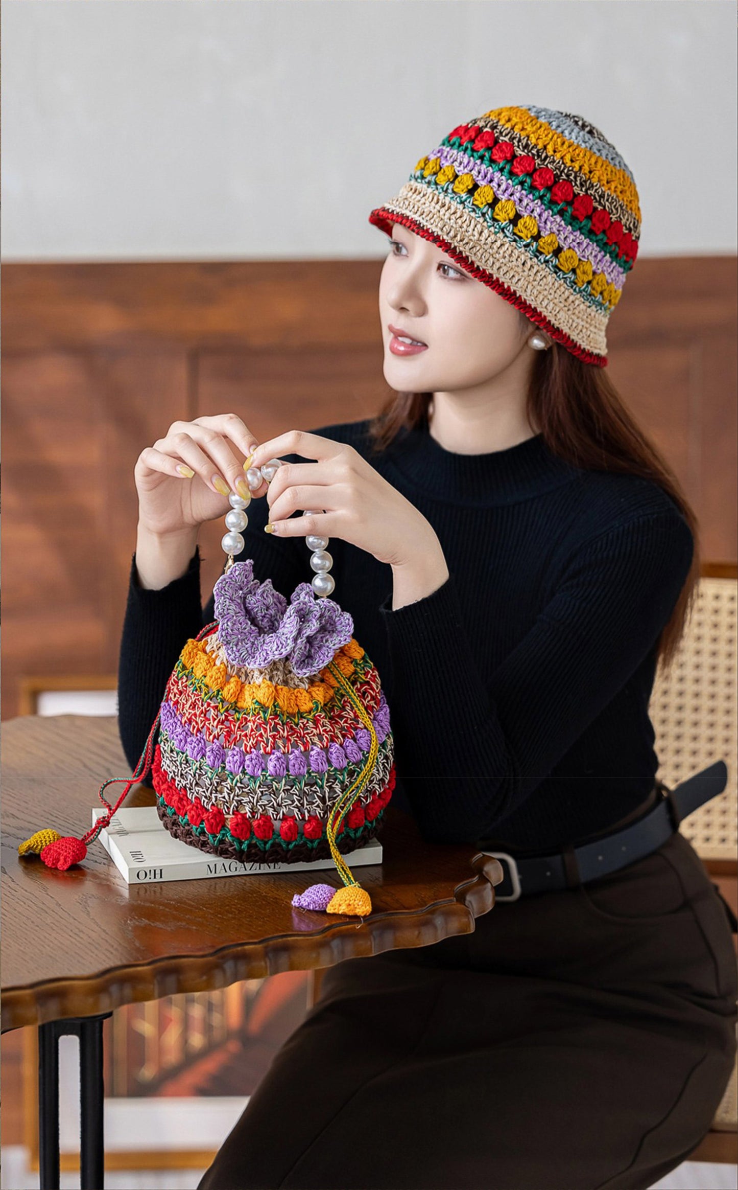 Tulip Set Crochet Yarn Kit