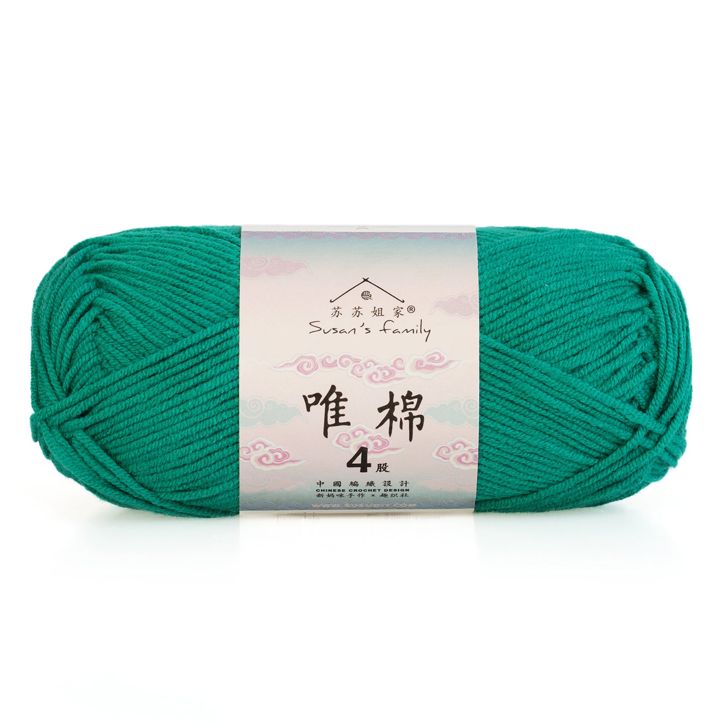 Combed Cotton 4 ply 1 pack- 60 Cotton 40 Acrylic Yarn | Susan's Family