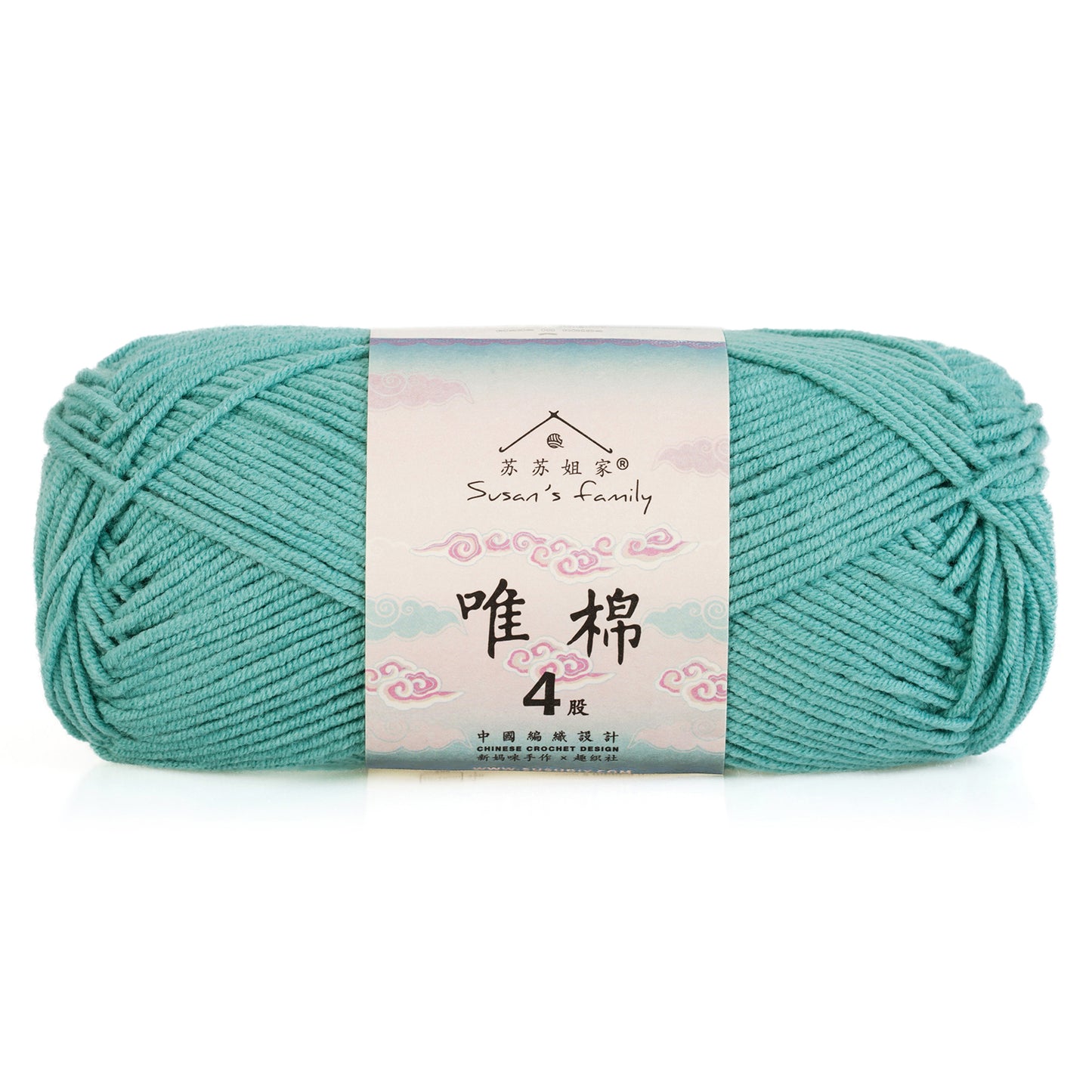 Combed Cotton 4 ply 1 pack- 60 Cotton 40 Acrylic Yarn | Susan's Family