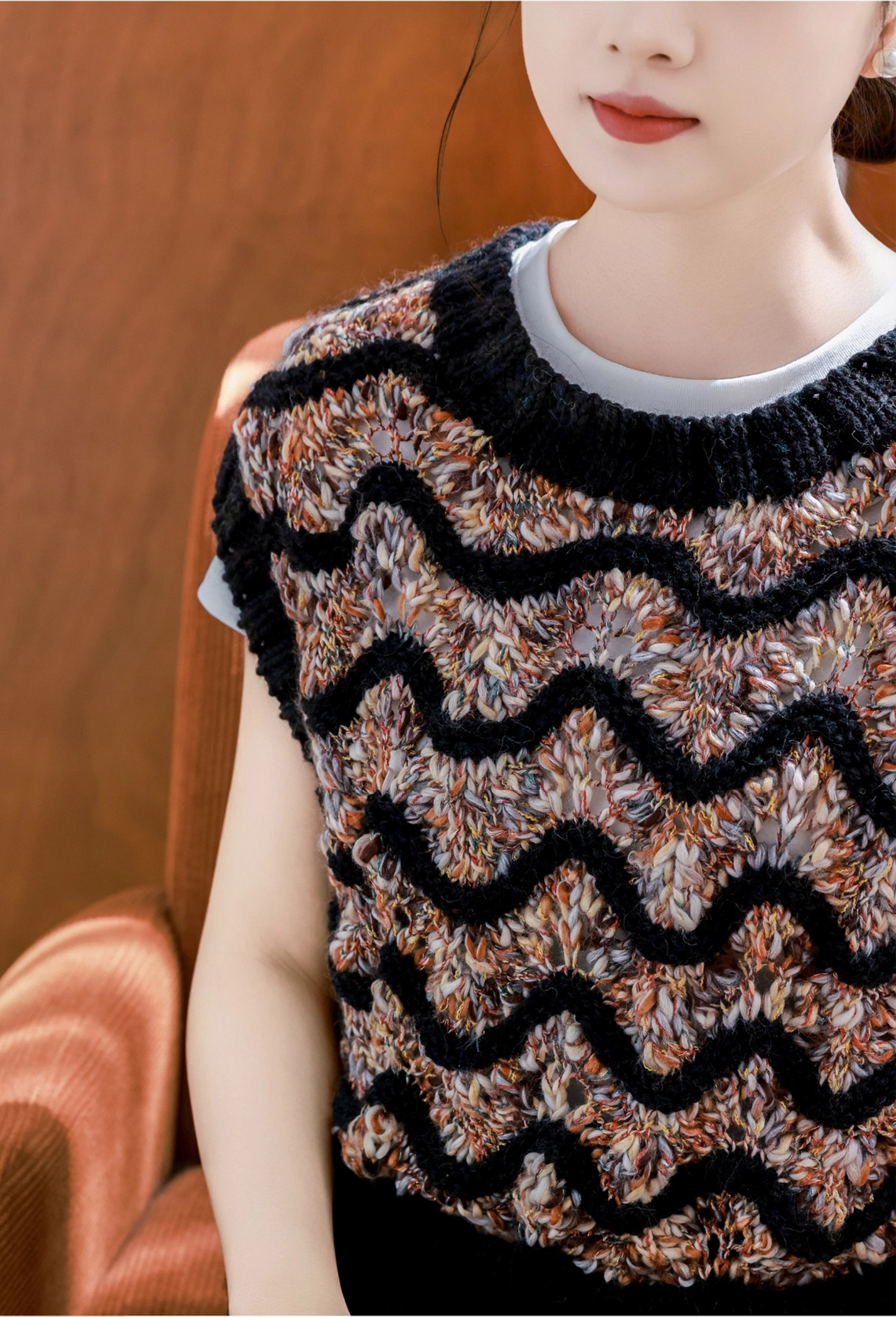 Fenghua Vest Knit Digital Pattern