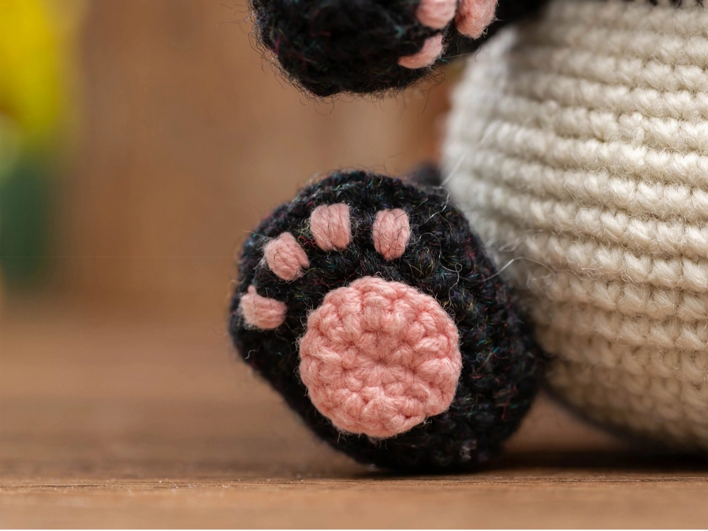 Panda Toy Crochet Yarn Kit