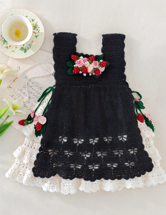 Afternoon Tea Dress Crochet Yarn Kit