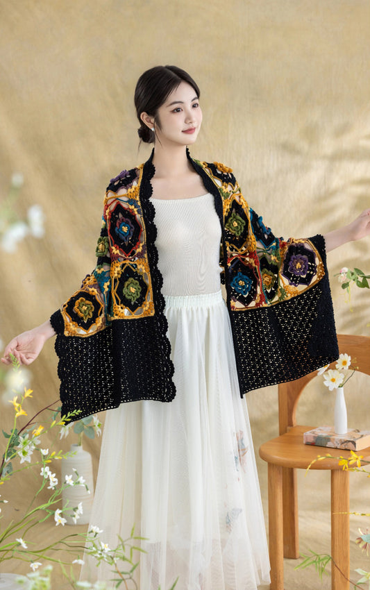 Linglong Shadow Crochet Yarn Kit