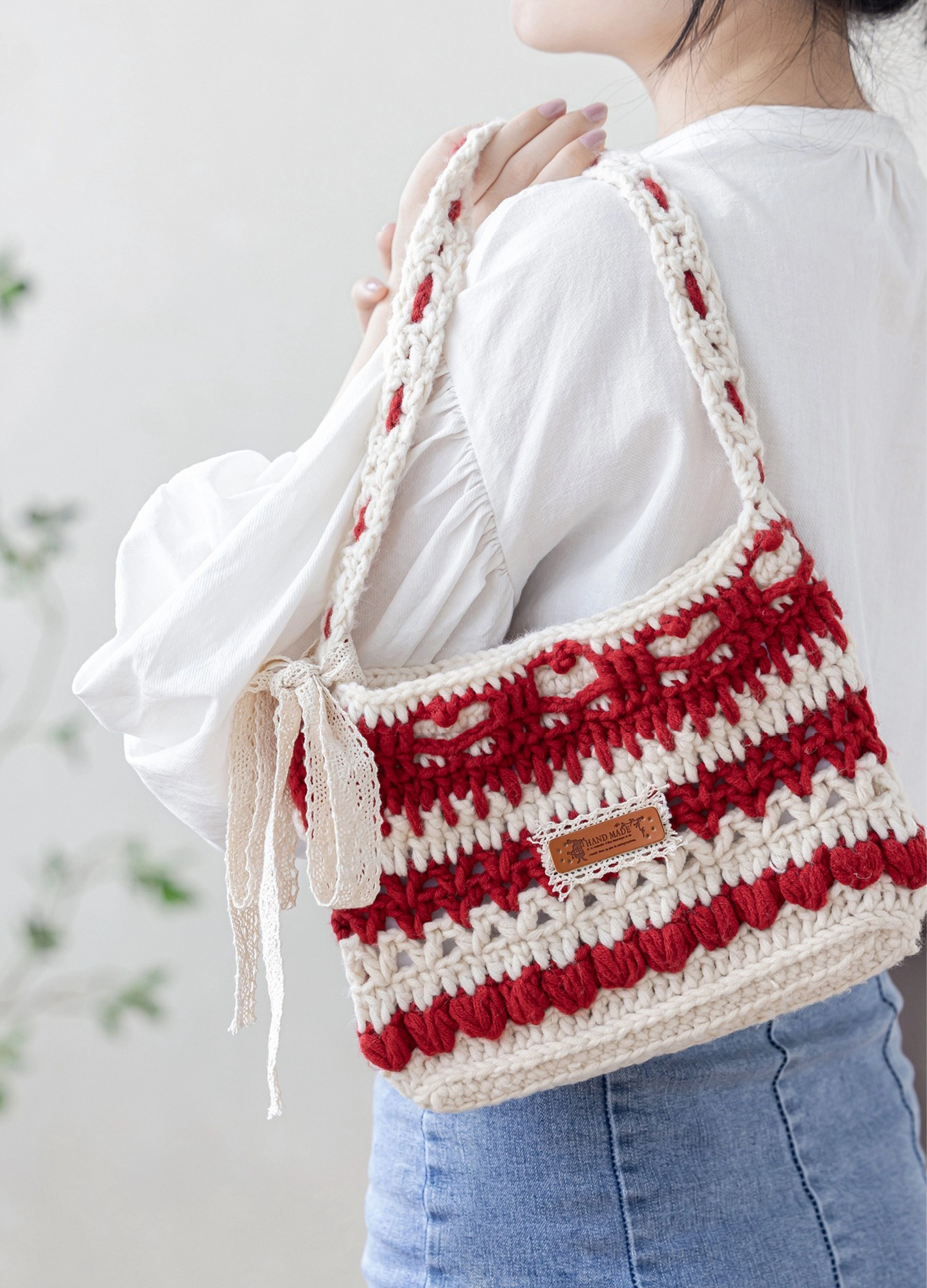 Heartbeat Lace Bag Crochet Pattern