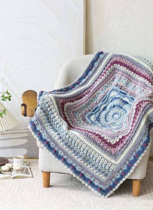 Creamy Mousse Blanket Crochet Pattern