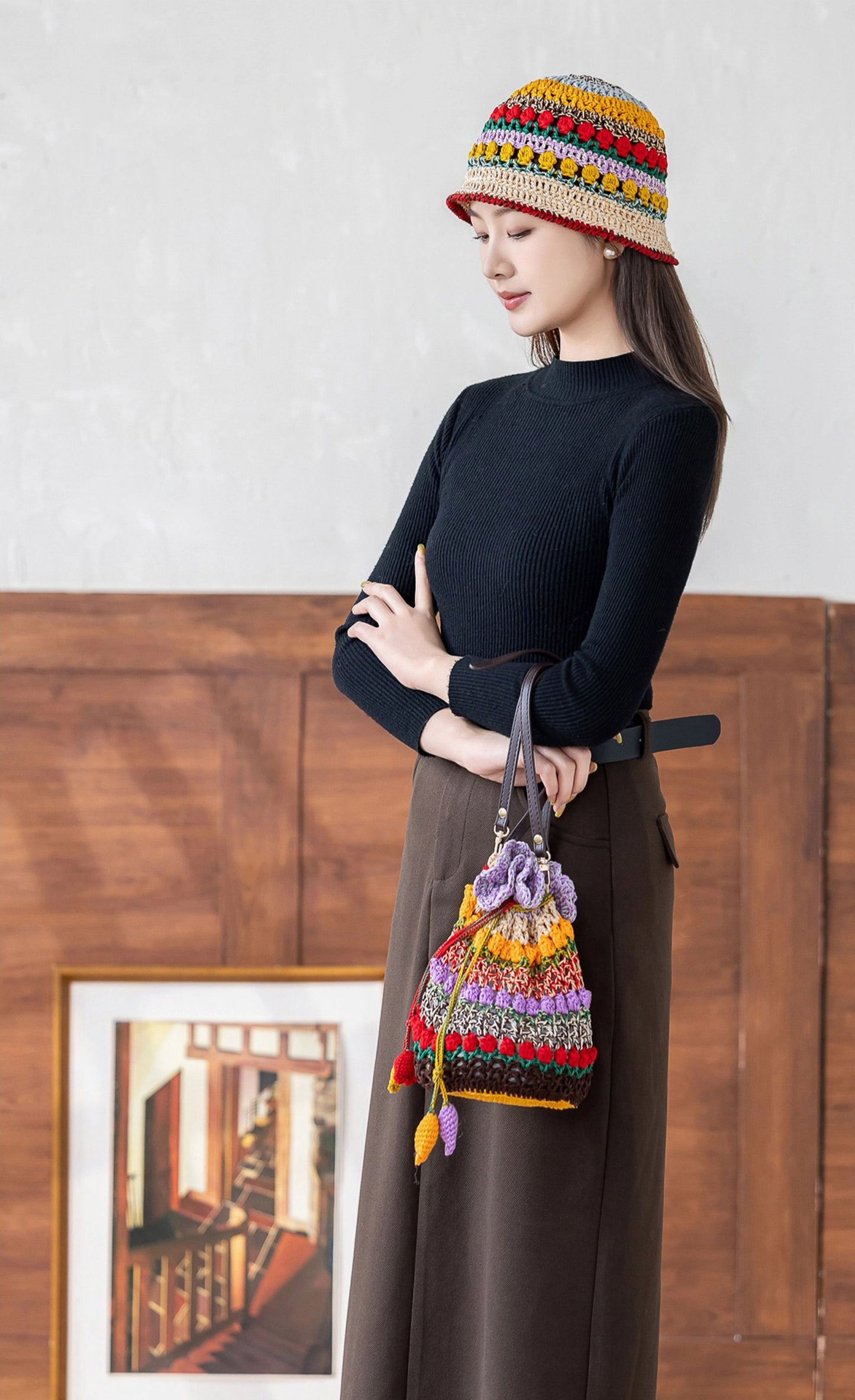 Tulip Set Crochet Yarn Kit