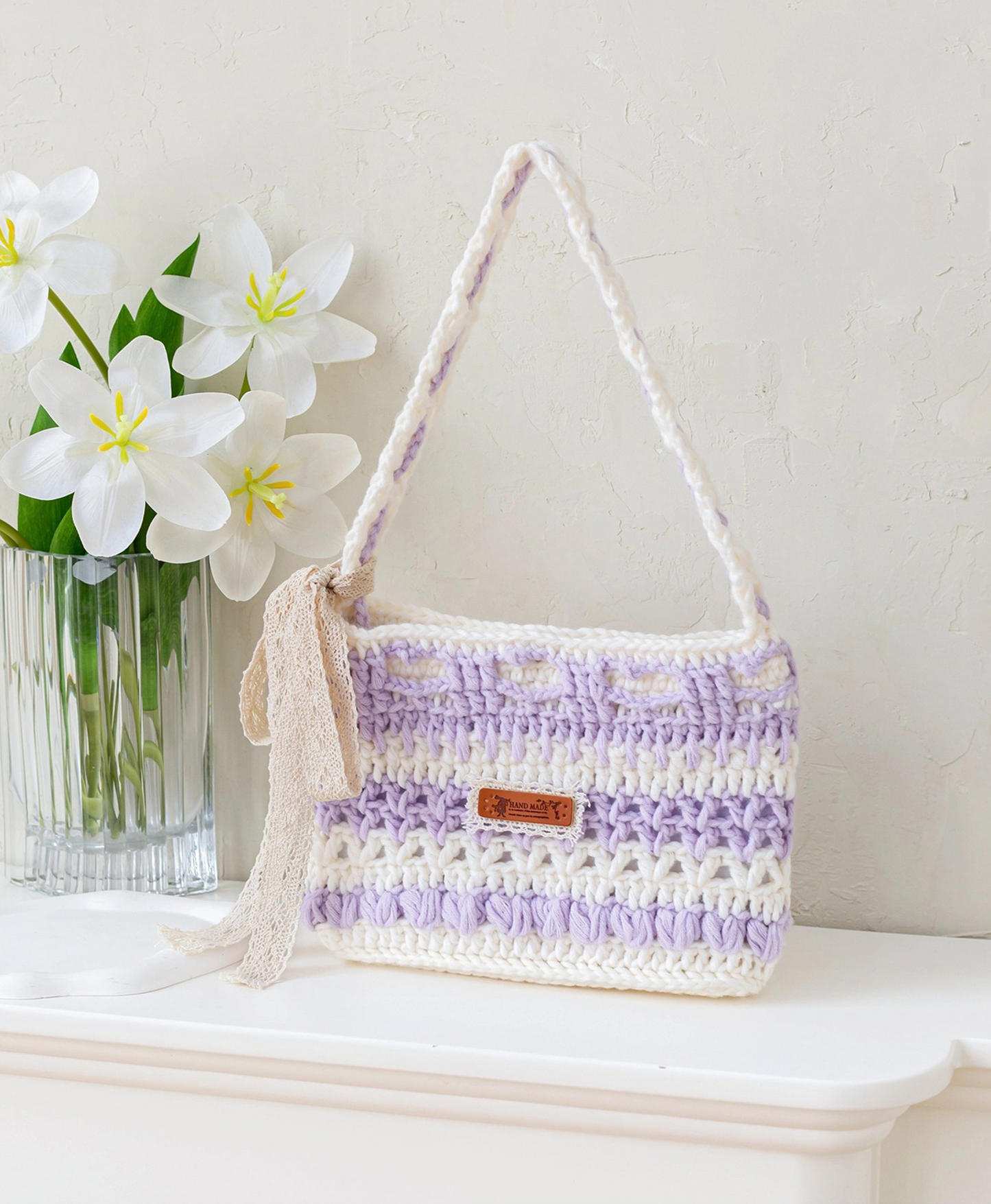 Heartbeat Lace Bag Crochet Pattern