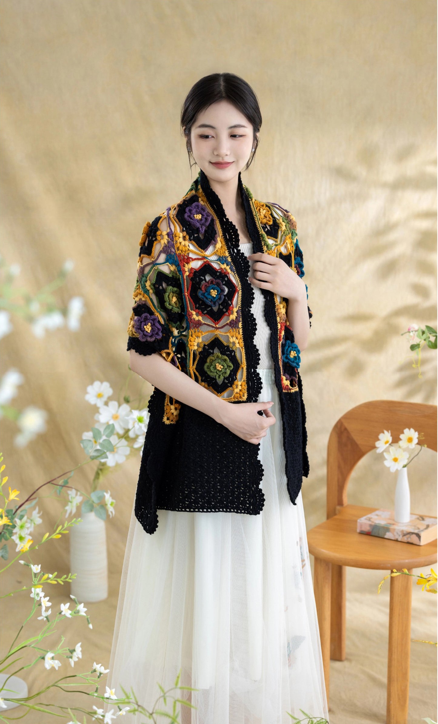 Linglong Shadow Crochet Yarn Kit