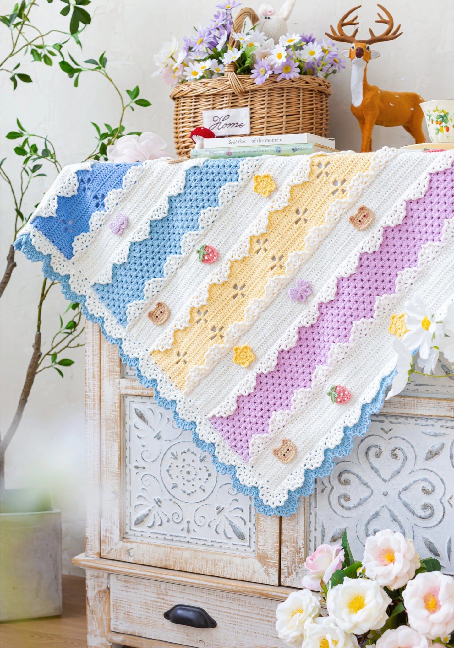 Minimalist Blanket Crochet Yarn Kit