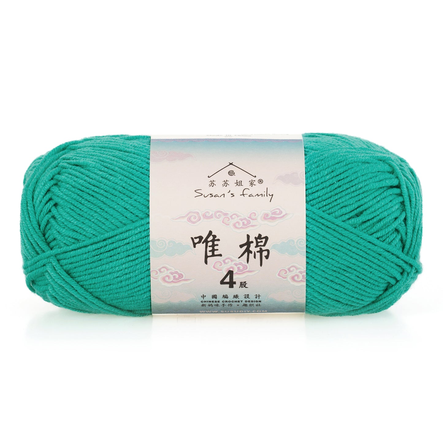 Combed Cotton 4 ply 1 pack- 60 Cotton 40 Acrylic Yarn | Susan's Family