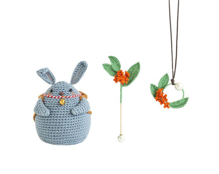 Osmanthus Rabbit Crochet Yarn Kit